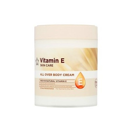 Superdrug Vitamin E All Over Body Cream 475ml