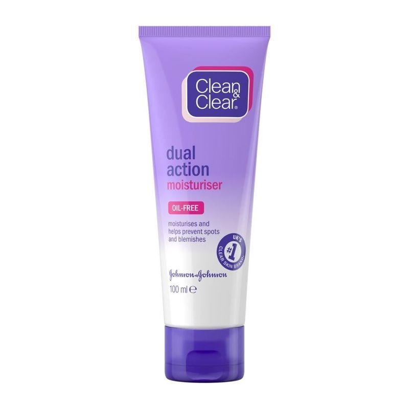 Clean & Clear Dual Action Oil-Free Moisturiser 100ml