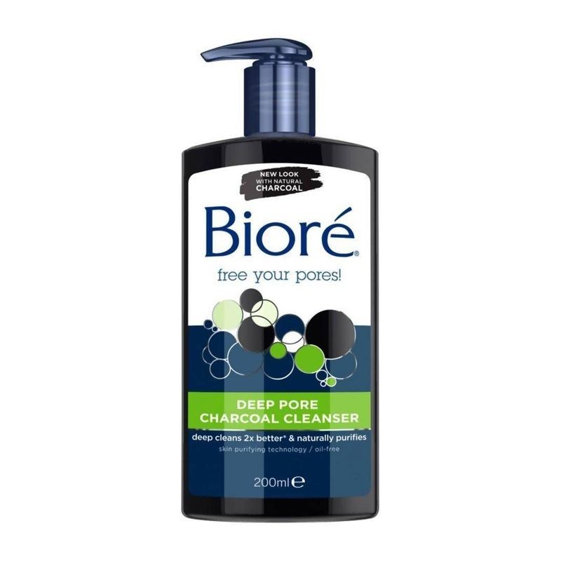 Biore Charcoal Cleanser 200ml